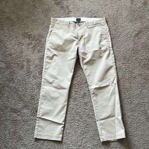 J. Crew 484 Tan pants size 33x30